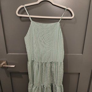 & Other Stories - Striped Midi Dress